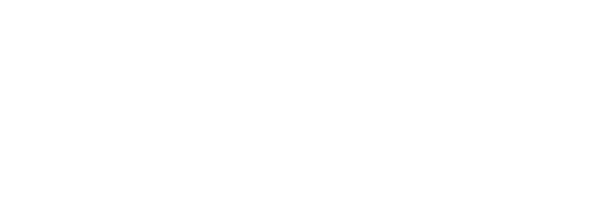 Kingdom Health Store logo (white)